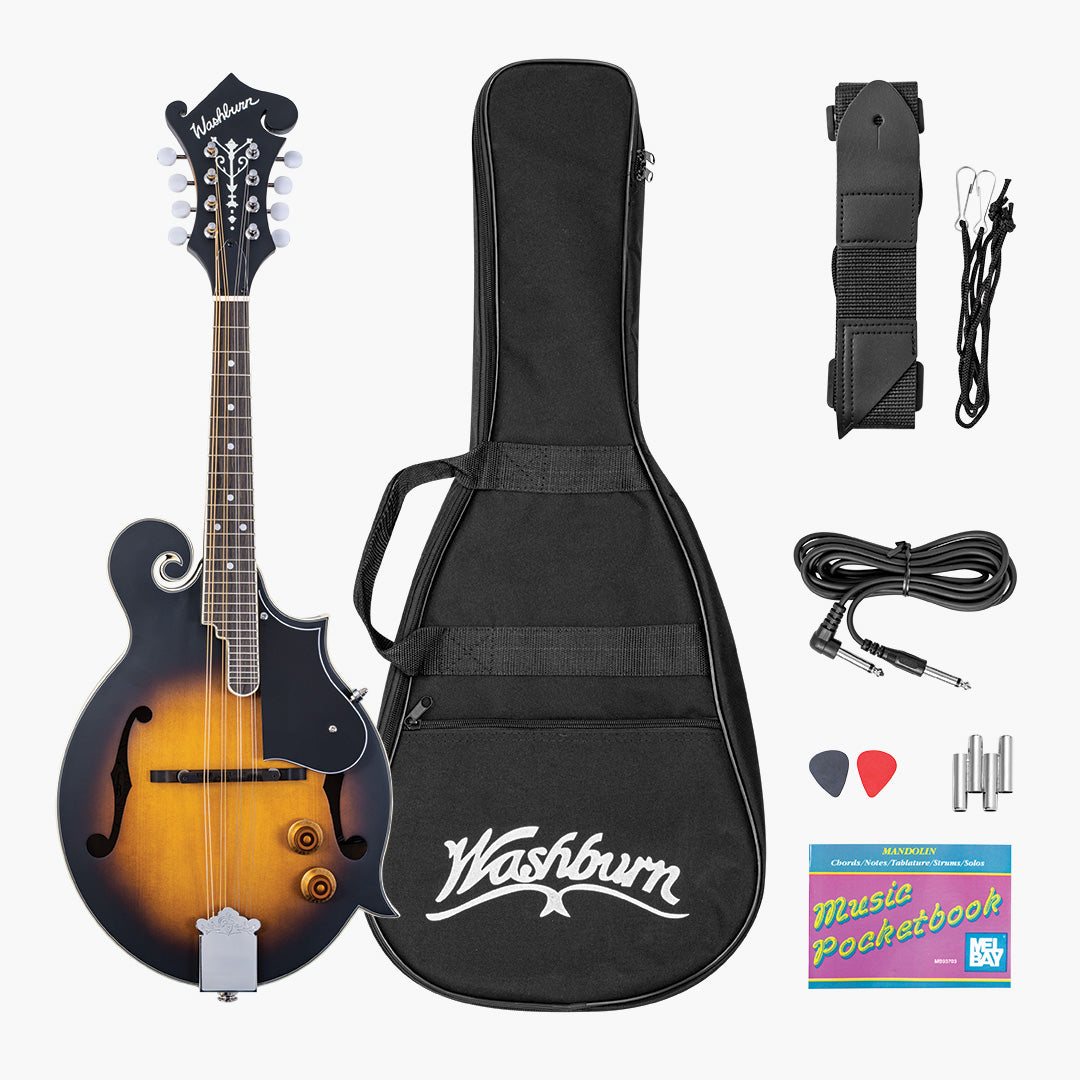 Washburn Americana Mandolin Pack M3EK