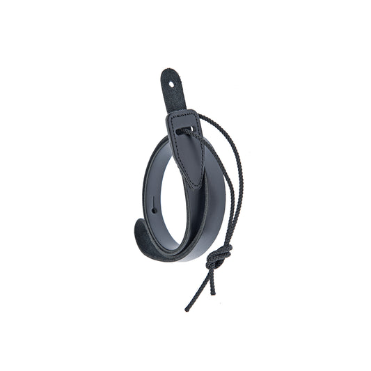D'Addario Leather Mandolin Strap Black