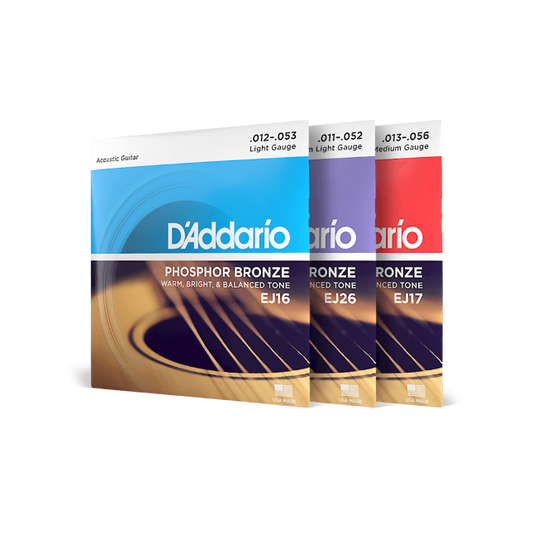 D'Addario 12 String  PHOSPHOR BRONZE STRINGS