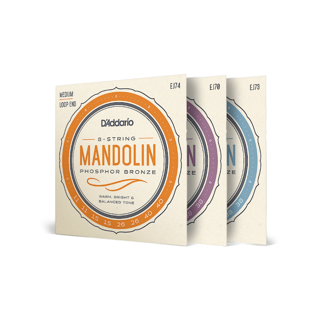 D'Addario Mandolin PHOSPHOR BRONZE STRINGS