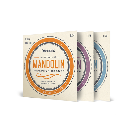 D'Addario Mandolin PHOSPHOR BRONZE STRINGS