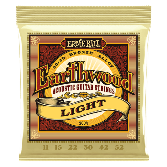 Ernie Ball EARTHWOOD 80/20 BRONZE ACOUSTIC GUITAR STRINGS