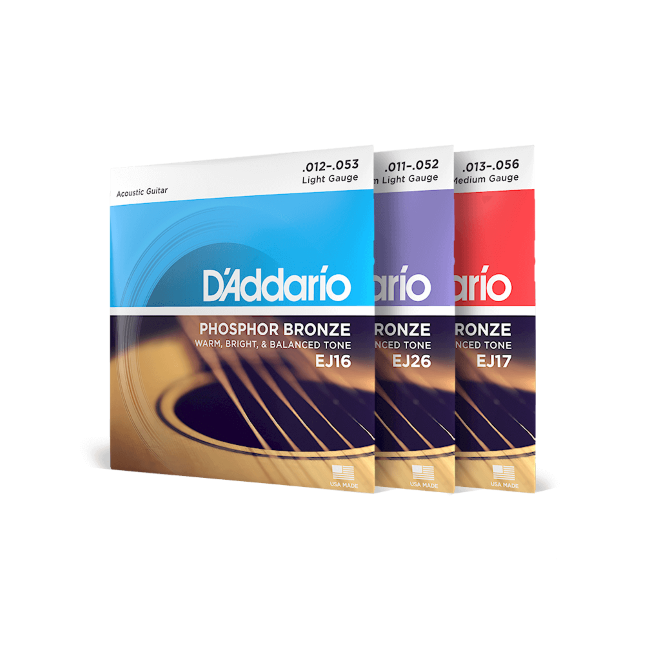 D'Addario PHOSPHOR BRONZE STRINGS