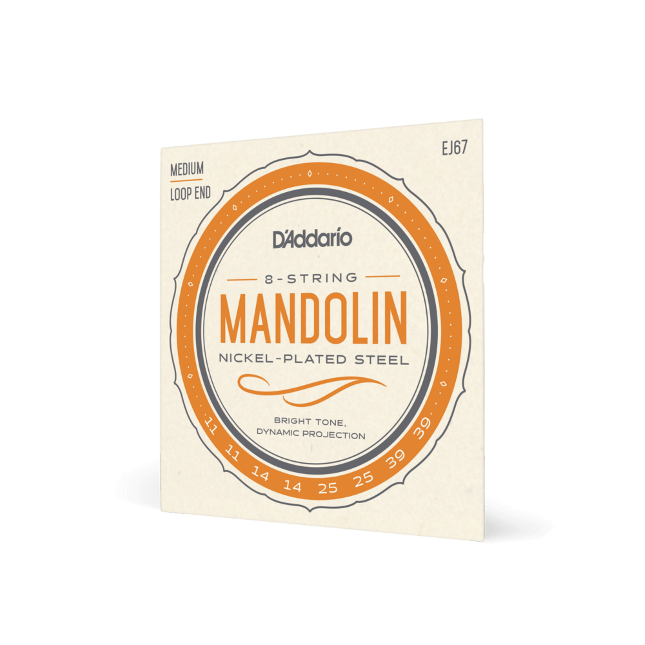 D'Addario Mandolin Nickel-Plated Steel
