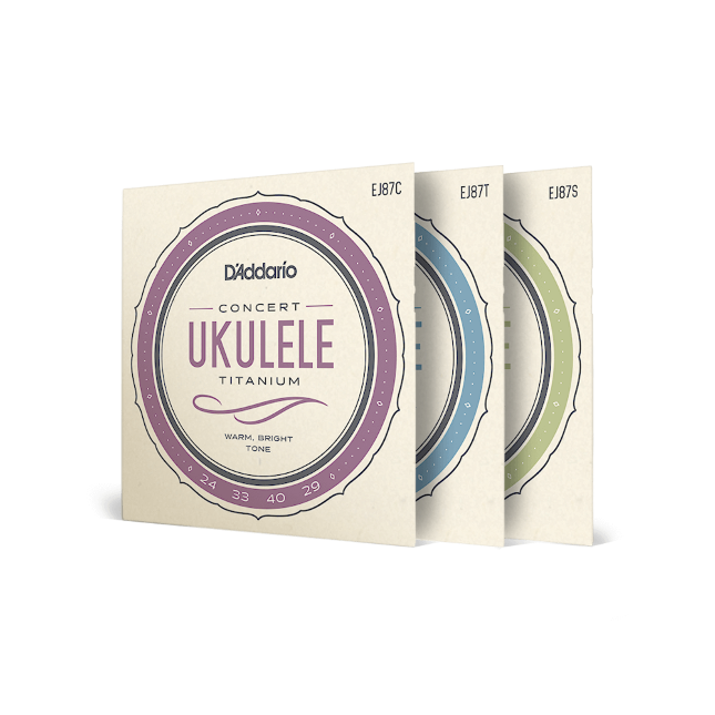 D'Addario Ukulele PRO-ARTÉ TITANIUM STRINGS